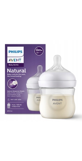 Philips Avent Natural Response PP Biberon 0 Ay+125ml SCY900/01