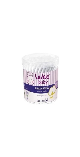 Wee Baby Kulak Temizleme Çubuğu (100 Adet) 905