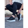 Wagoon Wg019 Siyah Triko Erkek Casual Ayakkabı