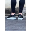 Wagoon Wg019 Siyah Triko Erkek Casual Ayakkabı