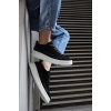 Sneakers Ayakkabı 010 Siyah Süet (beyaz Taban)