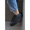 Sneakers Ayakkabı 010 Siyah (siyah Taban)