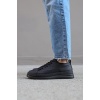Sneakers Ayakkabı 010 Siyah (siyah Taban)