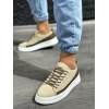 Sneakers Ayakkabı 010 Vizon Süet