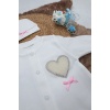 Sema Baby Pamuklu Bebek Tulum Seti 3-6 Ay - Love