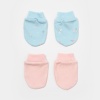Bibaby Biorganic Always Happy 2li Bebek Eldiven 72230 Gül Kurusu Mint