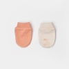 Bibaby Biorganic Hello Safari 2li Bebek Eldiven 72224 Ekru Kiremit