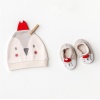 Ac25348 Penguin Bebek Şapka Takım Ekru