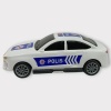 Çek Bırak Togg Polis Arabası -beyaz Sedan