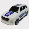 Çek Bırak Togg Polis Arabası -beyaz Hatchback