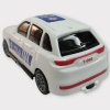 Çek Bırak Togg Polis Arabası -beyaz Hatchback