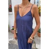 Askılı Maxi Boy Kraş Elbise 2900