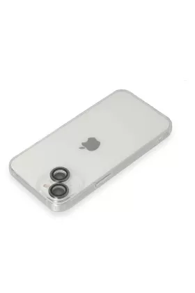 Newface iPhone 14 Kılıf Luko Lens Silikon - Siyah