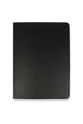 Newface Samsung Galaxy X800 Tab S8 Plus 12.4 Kılıf 360 Tablet Deri Kılıf - Siyah