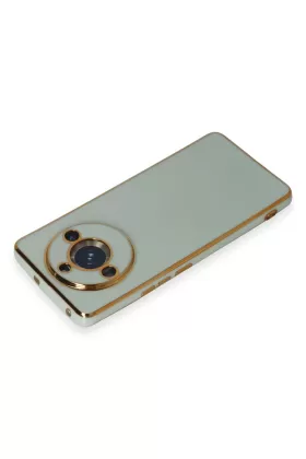 Newface Realme 11 Pro Kılıf Volet Silikon - Açık Yeşil