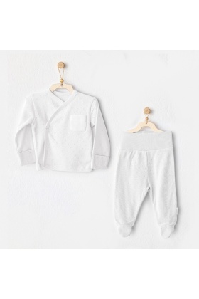 AC25557 Set 2Li Zıbın Takım White