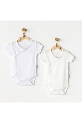 AC25643 2Li Zıbın Body Beyaz-Ekru
