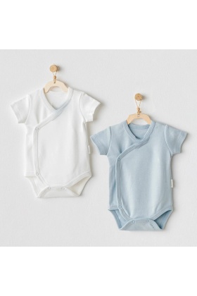 AC25643 2Li Zıbın Body Ekru Mavi