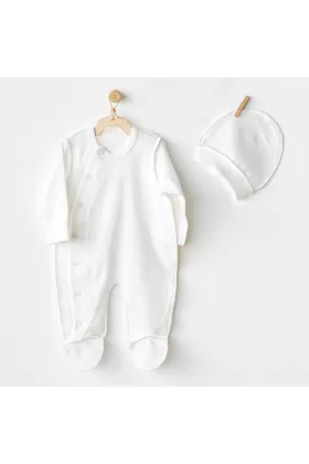 AC25732 Organik Premature Line Tulum Takım Ekru