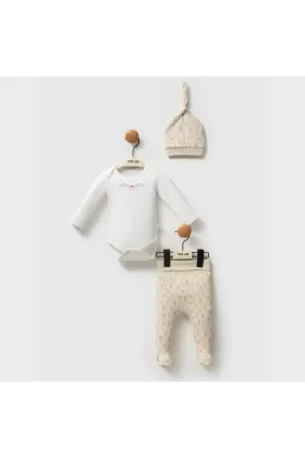 Kokina Şapka Body Pantolon MNB5334 Bej