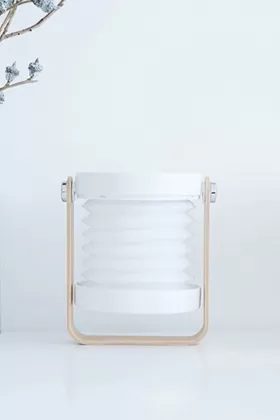 Newface JP-DLD Kamp Lambası Görünümlü Dekoratif Gece Lambası - Beyaz