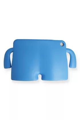 Newface Samsung Galaxy T500 Tab A7 10.4 Kılıf Karakter Tablet Silikon - Mavi