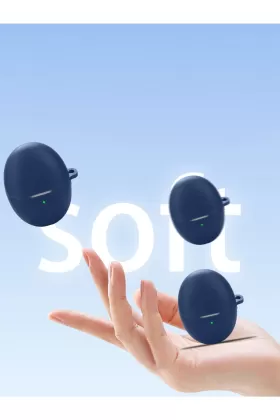 Newface Huawei FreeBuds 6 Hang Kılıf - Pudra