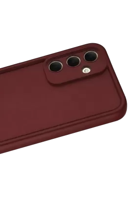 Newface Samsung Galaxy A56 Kılıf Viera Silikon - Bordo