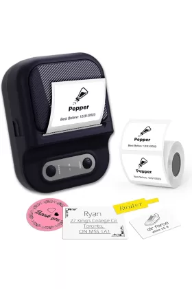 Newface P2 Kablosuz Etiket Yazıcı - Siyah