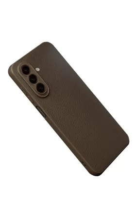 Newface Samsung Galaxy A57 5G Thermax Silikon Kılıf - Kahverengi