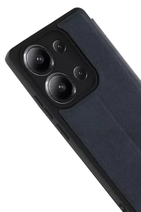 Newface Xiaomi Redmi 15C 4G Flip Cover - Lacivert