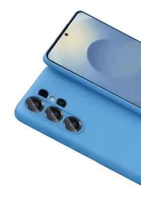 Newface Samsung Galaxy S26 Ultra Nano içi Kadife Silikon - Mavi