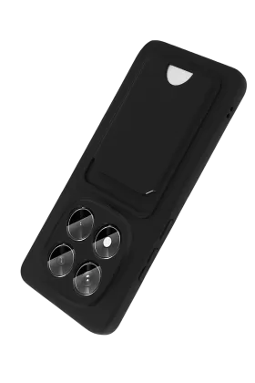 Newface Xiaomi Redmi Note 15 Pro 5G Kelvin Kartvizitli Silikon - Siyah