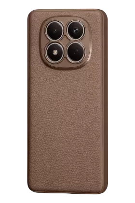 Newface Xiaomi Redmi Note 15 Pro 4G Thermax Silikon Kılıf - Kahverengi