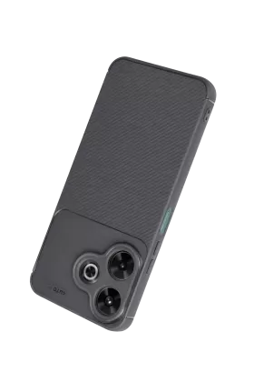 Newface Xiaomi Redmi 13 4G Kılıf Auto Focus Karbon Kapak - Gri