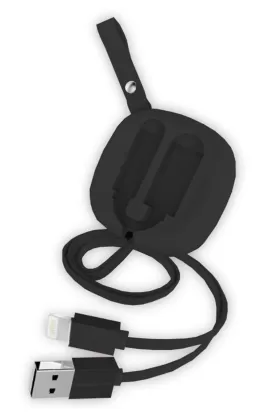 Konfulon S80 Lightning Kablo iphone Uyumlu 20cm-1M 2A - Siyah