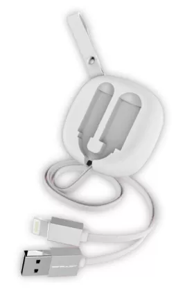 Konfulon S80 Lightning Kablo iphone Uyumlu 20cm-1M 2A - Beyaz