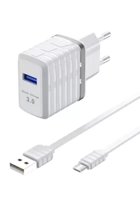 Newface C32Q 3.0 Quick Micro USB Seyahat Şarj Cihazı