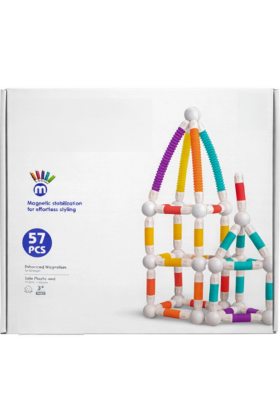 Magnetic Tüp Bloklar 57 Parça