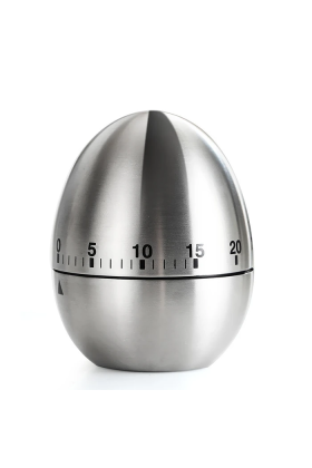 EZERE Mekanik Arama Pişirme Mutfak Zamanlayıcı Alarmı 60 Dakika Paslanmaz Çelik-(5775)