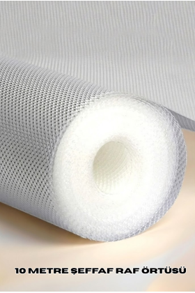 10 Metre Toz Korumalı Kaydırmaz Şeffaf Çekmece Organizeri