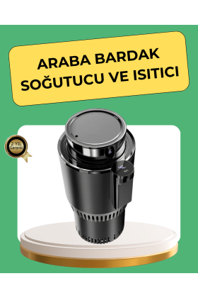Isıtma Soğutma Özellikli Araç Bardaklığı Çakmak Girişli Akıllı