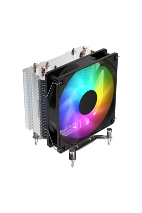 FSP NC3 ARGB 120mm CPU Kule Tipi Hava Soğutma Sessiz Çalışma Doğrudan Temas Tasarımlı 4 adet Bakır Isı Borusu (AMD AM4-AM5 ve INTEL Tüm işlemciler ile uyumlu)(1923)