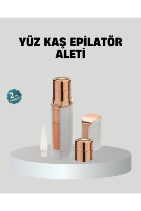 Kadınlar İçin Yüz ve Kaş Epilatörü – Hassas Cilt Dostu Pil ile Çalışan Taşınabilir ve Şık Tasarım