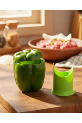 Dolmalık Biber ve Kabak İçin Çekirdek Temizleyici Mutfak Aparatı