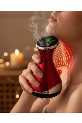 Elektrikli Kupa Masaj Aleti Ayarlanabilir Vakum ve Isıtma Fonksiyonlu