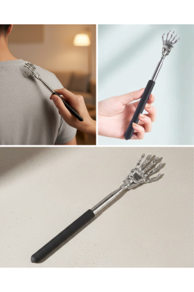 Teleskopik El Masaj ve Sırt Kaşıma Aleti Seyahat Dostu Kompakt Tasarım