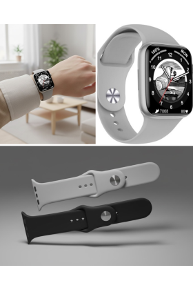 Sesli Görüşme Özellikli Akıllı Saat Sağlık ve Aktivite Takibi