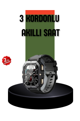 AMOLED Ekranlı Akıllı Saat 10 Gün Pil Ömrü