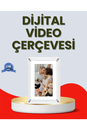 USB-C ile Hızlı Şarj ve Veri Aktarımı – 7 İnç Dijital Görüntü Çerçevesi